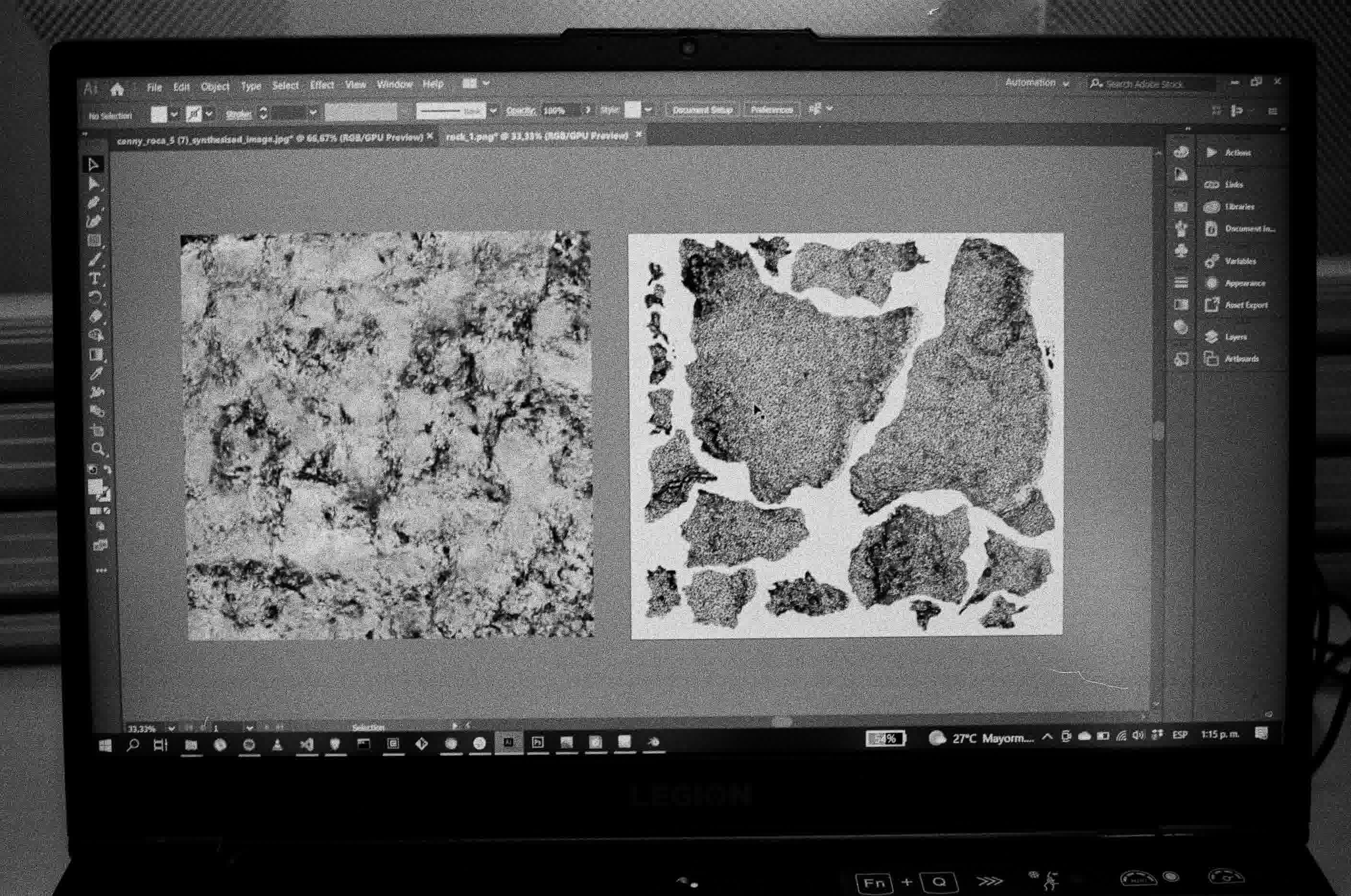 UV map visualization